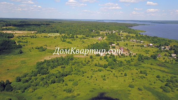 Земельный участок в д. Заречье Пено озеро Вселуг №492
