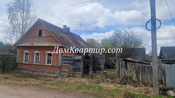 Участок с домом под ремонт или снос в г. Торопец, ул. Суворова, д. 58 №975