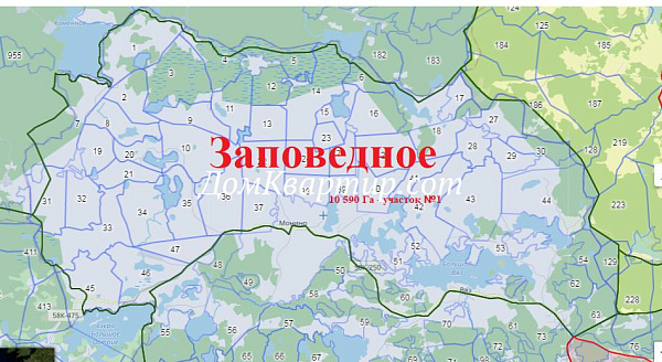 Охотничьи угодья/охотхозяйство в Псковской области Новосокольнический район №101
