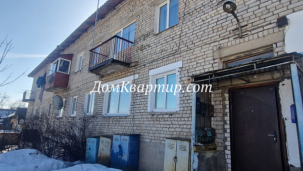 2-х-комнатная частично благоустроенная квартира на ул. Богдановича, д. 19А в г. Торопец № 941